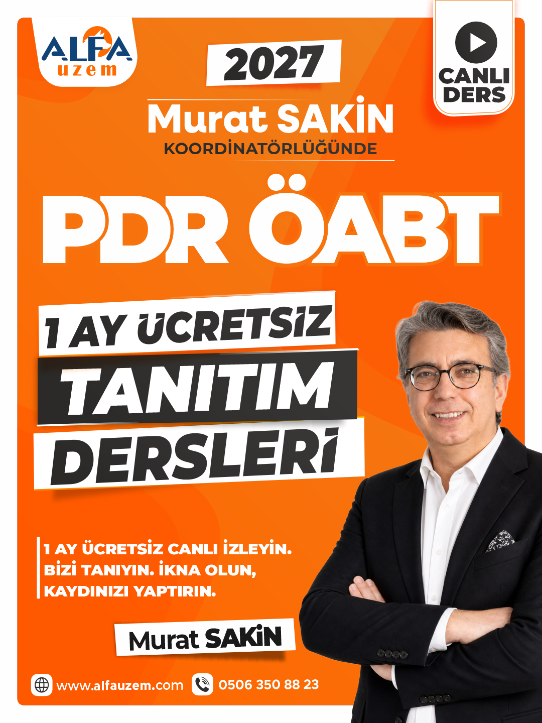 2027 PDR ÖABT Tanıtım Dersleri